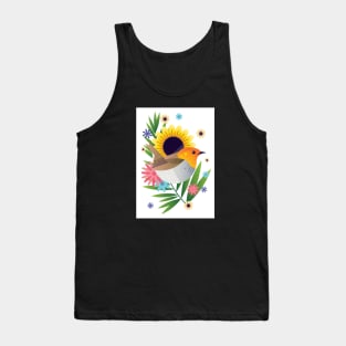 Tropical Robin Tank Top